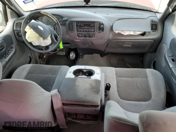 2003 Ford F-150 XLT with VIN 1FTRW07L53KC91612, listed as a Copart auction lot 43757265 with 169,886 mi miles and Salvage Title. Bid and sale history available at carsss.com. Image 8.
