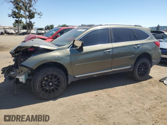 2018 Subaru Outback Touring with VIN 4S4BSETC9J3309970, listed as a Copart auction lot 64523005 with 76,583 mi miles and Salvage title. Bid and sale history available at DreamBid. Image 1.