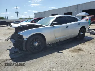 2013 Dodge Charger Police z VIN 2C3CDXAT9DH642354, wystawiony jako Copart lot #55440535 z przebiegiem 113 098 mil mil oraz Szkoda całkowita • Salvage title. Historia ofert i sprzedaży dostępna na DreamBid. Obrazek 1.
