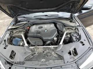 2019 BMW 5 Series 530i with VIN WBAJA5C53KWW30663, listed as a Copart auction lot 52177985 with 116,233 mi miles and Salvage Title. Bid and sale history available at carsss.com. Image 12.