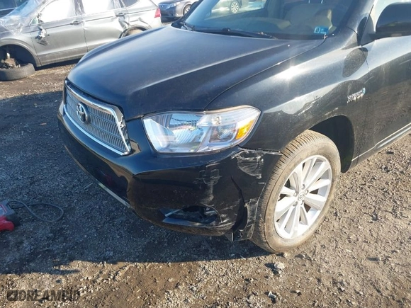 2009 Toyota Highlander Hybrid Limited with VIN JTEEW44A792035677, listed as a IAAI auction lot 41429153 with 110,001 mi miles. Bid and sale history available at carsss.com. Image 6.