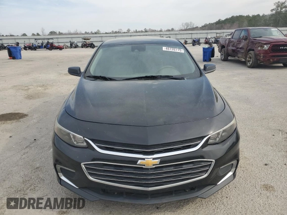 2016 Chevrolet Malibu LT with VIN 1G1ZF5SX5GF182520, listed as a Copart auction lot 48720775 with 121,186 mi miles and Salvage Title. Bid and sale history available at DreamBid. Image 5.