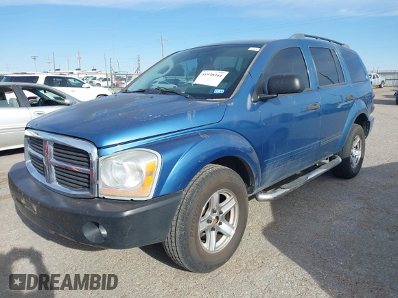 2004 Dodge Durango with VIN 1D8HD48D24F150055, listed as a IAAI auction lot 41938344 with 114,081 mi miles and . Bid and sale history available at DreamBid. Image 2.