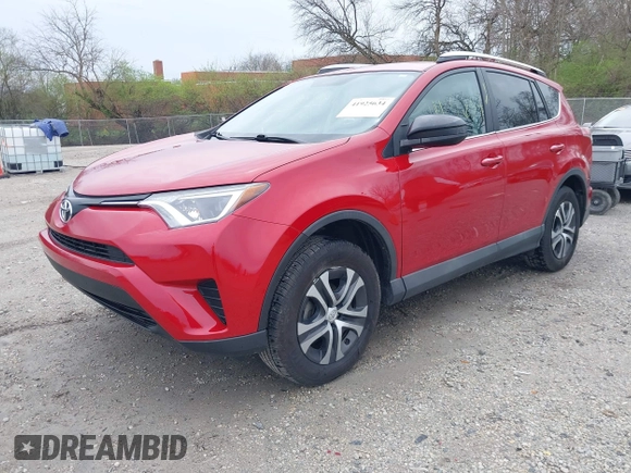 2016 Toyota RAV4 LE with VIN 2T3BFREV5GW530728, listed as a IAAI auction lot 41925634 with 150,117 mi miles. Bid and sale history available at carsss.com. Image 2.