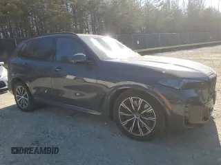 2024 BMW X5 xDrive50e with VIN 5UX43EU09R9U85438, listed as a Copart auction lot 46055885 with 7,742 mi miles and Salvage Title. Bid and sale history available at carsss.com. Image 4.
