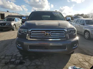 2019 Toyota Sequoia Platinum with VIN 5TDDY5G12KS171824, listed as a Copart auction lot 78034084 with 58,986 mi miles and Salvage Title. Bid and sale history available at carsss.com. Image 5.