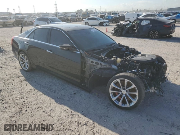 2018 Cadillac CTS-V z VIN 1G6A15S66J0167192, wystawiony jako Copart lot #72386244 z przebiegiem 53 021 mil mil oraz Szkoda całkowita • Salvage title. Historia ofert i sprzedaży dostępna na DreamBid. Obrazek 4.