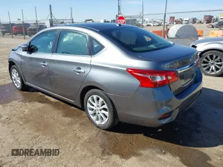 2019 Nissan Sentra SV with VIN 3N1AB7AP5KY343353, listed as a IAAI auction lot 41666933 with 81,018 mi miles and . Bid and sale history available at DreamBid. Image 3.