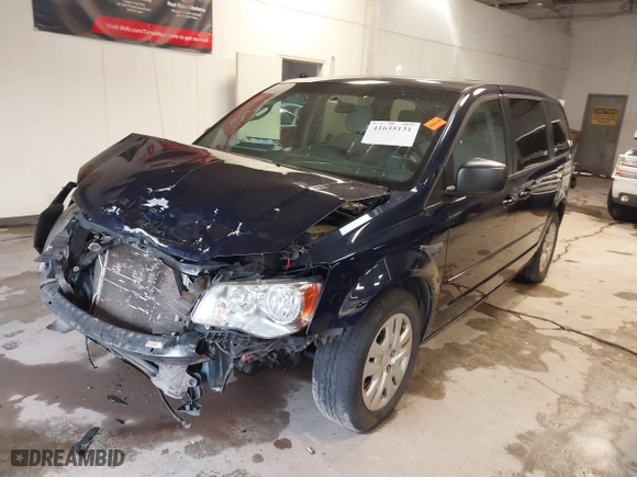2016 Dodge Grand Caravan Canada Value Package with VIN 2C4RDGBG5GR114994, listed as a IAAI auction lot 41635131 with 141,443 mi miles. Bid and sale history available at carsss.com. Image 18.