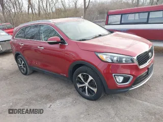2018 Kia Sorento EX with VIN 5XYPHDA5XJG393042, listed as a IAAI auction lot 41915562 with 110,681 mi miles and . Bid and sale history available at carsss.com. Image 1.