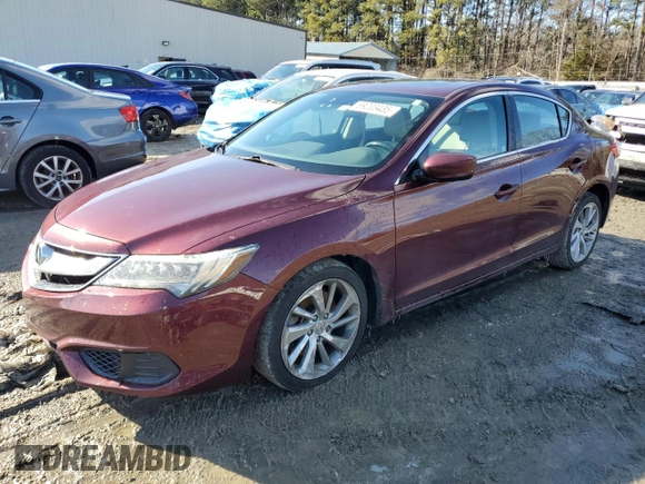 2016 Acura ILX with VIN 19UDE2F38GA017439, listed as a Copart auction lot 89203435 with 125,010 mi miles and Salvage Title. Bid and sale history available at carsss.com. Image 1.