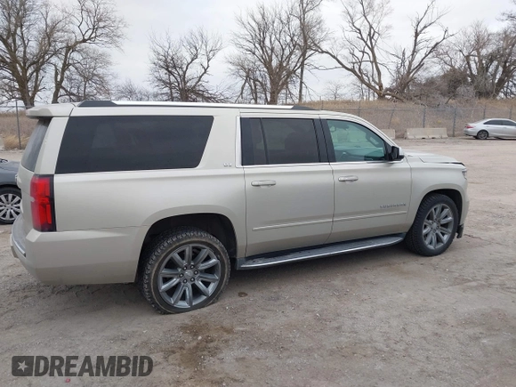 2016 Chevrolet Suburban LTZ with VIN 1GNSKJKC8GR133327, listed as a IAAI auction lot 41708235 with 78,099 mi miles. Bid and sale history available at carsss.com. Image 13.