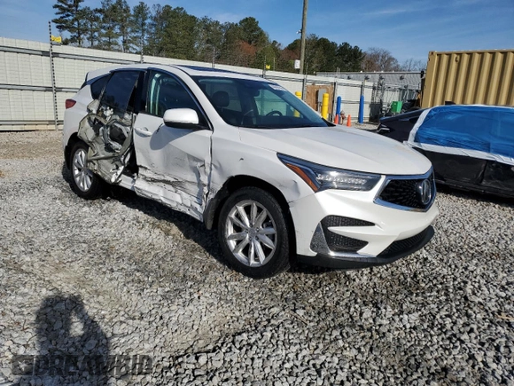 2020 Acura RDX with VIN 5J8TC2H30LL009042, listed as a Copart auction lot 49696165 with 64,667 mi miles and Salvage Title. Bid and sale history available at carsss.com. Image 4.