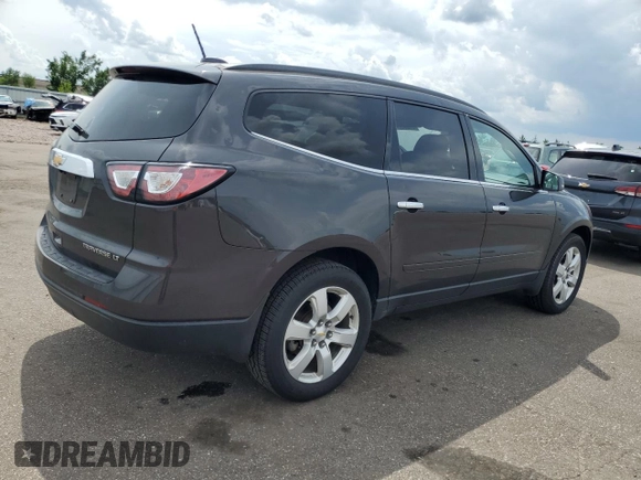 2016 Chevrolet Traverse LT with VIN 1GNKVGKD0GJ106723, listed as a Copart auction lot 61208615 with 108,416 mi miles and Salvage title. Bid and sale history available at DreamBid. Image 3.