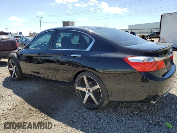 2015 Honda Accord Sport with VIN 1HGCR2F5XFA008516, listed as a Copart auction lot 52334135 with 195,896 mi miles and Salvage Title. Bid and sale history available at DreamBid. Image 2.