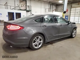 2015 Ford Fusion Titanium Hybrid with VIN 3FA6P0RU6FR309076, listed as a Copart auction lot 49395585 with 87,050 mi miles and Salvage Title. Bid and sale history available at carsss.com. Image 3.