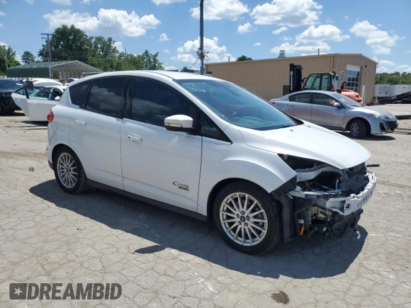 2014 Ford C-Max Energi SEL with VIN 1FADP5CU0EL508828, listed as a Copart auction lot 58329254 with 101,871 mi miles and Salvage Title. Bid and sale history available at carsss.com. Image 4.