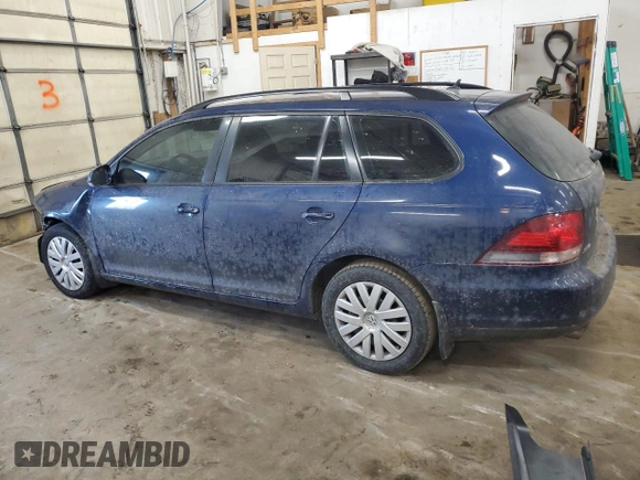2013 Volkswagen Jetta SportWagen S with VIN 3VWKX7AJXDM676024, listed as a Copart auction lot 43692535 with 143,099 mi miles and Salvage Title. Bid and sale history available at carsss.com. Image 2.