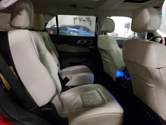2016 Ford Explorer Platinum with VIN 1FM5K8HT6GGC70554, listed as a Copart auction lot 45110025 with 120,021 mi miles and Salvage Title. Bid and sale history available at carsss.com. Image 11.