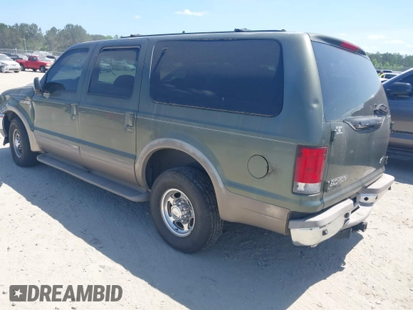2001 Ford Excursion Limited z VIN 1FMNU42S71EA08659, wystawiony jako IAAI lot #42073155 z przebiegiem 393 805 mil mil oraz . Historia ofert i sprzedaży dostępna na DreamBid. Obrazek 3.