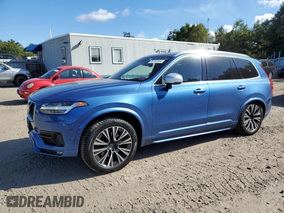 2017 Volvo XC90 R-Design with VIN YV4A22PM0H1182062, listed as a Copart auction lot 72751544 with 75,500 mi miles and Salvage Title. Bid and sale history available at carsss.com. Image 1.