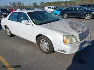 2004 Cadillac DeVille with VIN 1G6KD54Y24U212071, listed as a IAAI auction lot 41675416 with 100,465 mi miles. Bid and sale history available at carsss.com. Image 1.