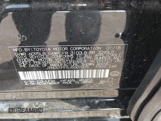2018 Lexus LS with VIN JTHC51FF5J5001079, listed as a IAAI auction lot 41533894 with 59,150 mi miles. Bid and sale history available at carsss.com. Image 9.