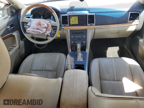 2010 Lincoln MKZ with VIN 3LNHL2GC0AR603968, listed as a Copart auction lot 48949505 with 102,527 mi miles and Salvage Title. Bid and sale history available at DreamBid. Image 8.