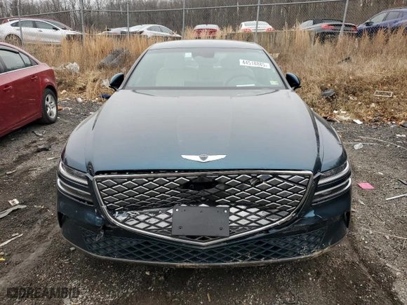 2023 Genesis Electrified G80 with VIN KMTGE4S19PU004677, listed as a Copart auction lot 44518885 with 19,997 mi miles and Non Repairable. Bid and sale history available at carsss.com. Image 5.