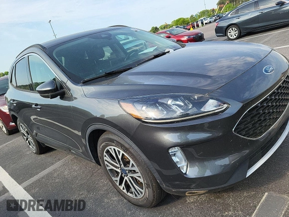2020 Ford Escape SEL with VIN 1FMCU0H66LUB14443, listed as a IAAI auction lot 42622679 with 39,566 mi miles and . Bid and sale history available at DreamBid. Image 37.