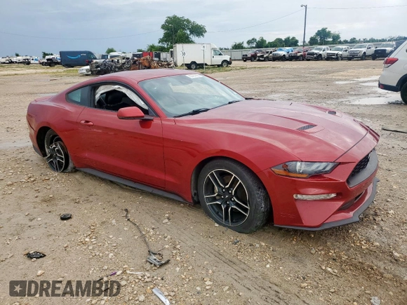 2020 Ford Mustang EcoBoost with VIN 1FA6P8TH7L5103080, listed as a Copart auction lot 63707865 with Not provided miles and Salvage title. Bid and sale history available at DreamBid. Image 4.