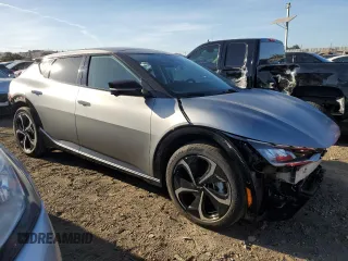 2022 Kia EV6 Wind with VIN KNDC3DLC8N5036028, listed as a Copart auction lot 78536044 with 29,396 mi miles and Salvage Title. Bid and sale history available at carsss.com. Image 4.