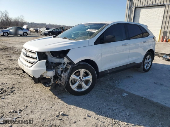 2018 Ford Edge SE with VIN 2FMPK3G92JBC53654, listed as a Copart auction lot 47973165 with 210,145 mi miles and Salvage Title. Bid and sale history available at carsss.com. Image 1.