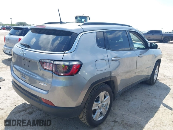 2022 Jeep Compass Latitude с VIN 3C4NJCBB0NT204889, выставлен на аукционе IAAI как лот 42340134 с пробегом 41 143 миль миль и . История ставок и продаж доступна на DreamBid. Изображение 4.
