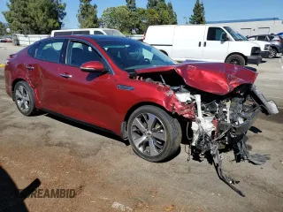 2019 Kia Optima S with VIN 5XXGT4L37KG356658, listed as a Copart auction lot 67752524 with 75,826 mi miles and Clean Title. Bid and sale history available at carsss.com. Image 4.