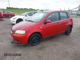 2006 Chevrolet Aveo LS with VIN KL1TD66686B681805, listed as a IAAI auction lot 42307732 with 172,769 mi miles and . Bid and sale history available at DreamBid. Image 2.