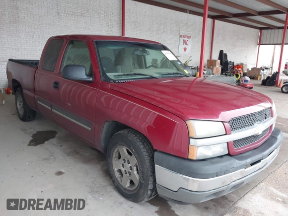 2005 Chevrolet Silverado 1500 LS with VIN 2GCEC19T551335430, listed as a IAAI auction lot 42195780 with 216,197 mi miles and . Bid and sale history available at DreamBid. Image 1.