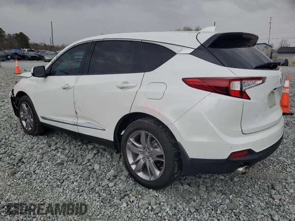 2021 Acura RDX w/Advance Package with VIN 5J8TC1H77ML019498, listed as a Copart auction lot 49355645 with 53,990 mi miles and Salvage Title. Bid and sale history available at carsss.com. Image 2.