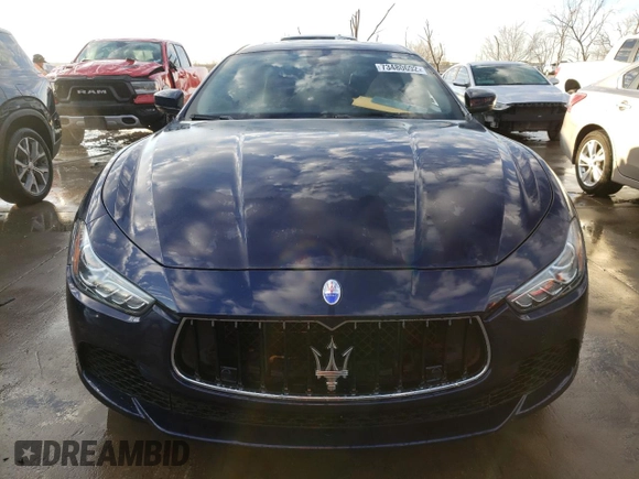 2017 Maserati Ghibli S Q4 with VIN ZAM57RTS4H1242858, listed as a Copart auction lot 73480692 with 61,341 mi miles. Bid and sale history available at carsss.com. Image 5.