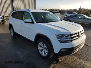 2019 Volkswagen Atlas SE with VIN 1V2DP2CA9KC595931, listed as a Copart auction lot 84701994 with 77,000 mi miles and Salvage title. Bid and sale history available at DreamBid. Image 4.