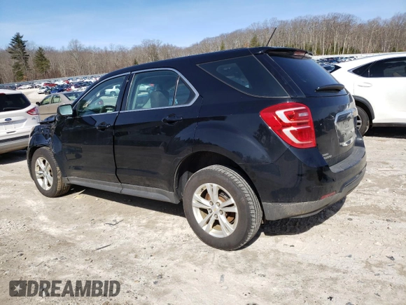2016 Chevrolet Equinox LS with VIN 2GNFLEEK4G6331925, listed as a Copart auction lot 48360075 with 116,673 mi miles and Salvage Title. Bid and sale history available at carsss.com. Image 2.
