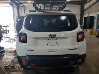 2018 Jeep Renegade Trailhawk with VIN ZACCJBCB0JPJ09456, listed as a Copart auction lot 62458045 with 56,003 mi miles and Salvage title. Bid and sale history available at DreamBid. Image 6.