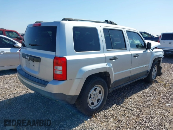 2013 Jeep Patriot Sport с VIN 1C4NJPBA7DD130017, выставлен на аукционе IAAI как лот 39474810 с пробегом 143 436 миль миль и . История ставок и продаж доступна на DreamBid. Изображение 4.