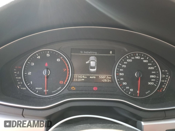 2017 Audi A4 with VIN WAUNNAF44HN065937, listed as a Copart auction lot 61850665 with 111,424 mi miles and Clean title. Bid and sale history available at DreamBid. Image 9.
