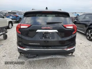 2022 GMC Terrain SLT with VIN 3GKALPEV9NL179789, listed as a Copart auction lot 89206215 with Not provided miles and Salvage title. Bid and sale history available at DreamBid. Image 6.