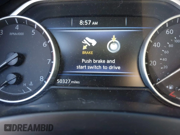 2019 Nissan Murano S with VIN 5N1AZ2MS3KN142961, listed as a IAAI auction lot 37797444 with 50,327 mi miles. Bid and sale history available at carsss.com. Image 7.