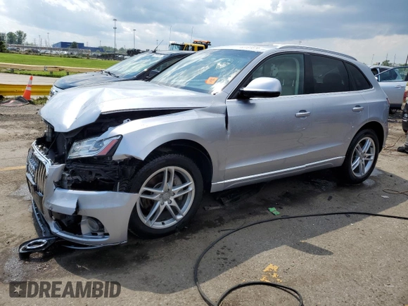 2015 Audi Q5 z VIN WA1VMBFP1FA111714, wystawiony jako Copart lot #63191874 z przebiegiem 62 594 mil mil oraz Szkoda całkowita • Salvage title. Historia ofert i sprzedaży dostępna na DreamBid. Obrazek 1.