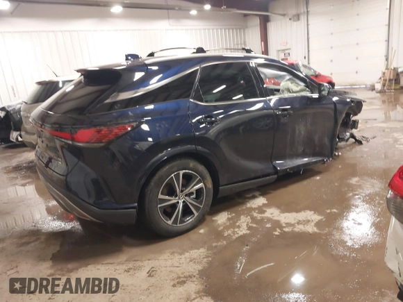 2024 Lexus RX with VIN 2T2BAMCA3RC088722, listed as a IAAI auction lot 41546471 with 4 mi miles. Bid and sale history available at carsss.com. Image 4.