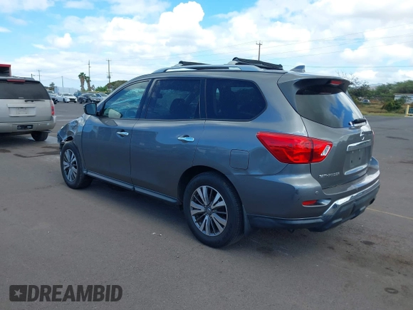 2020 Nissan Pathfinder SV z VIN 5N1DR2BN1LC617160, wystawiony jako IAAI lot #42014922 z przebiegiem 34 547 mil mil oraz . Historia ofert i sprzedaży dostępna na DreamBid. Obrazek 3.