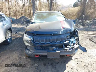 2022 Jeep Compass Trailhawk с VIN 3C4NJDDB2NT195468, выставлен на аукционе IAAI как лот 41591739 с пробегом 40 584 миль миль и . История ставок и продаж доступна на DreamBid. Изображение 12.
